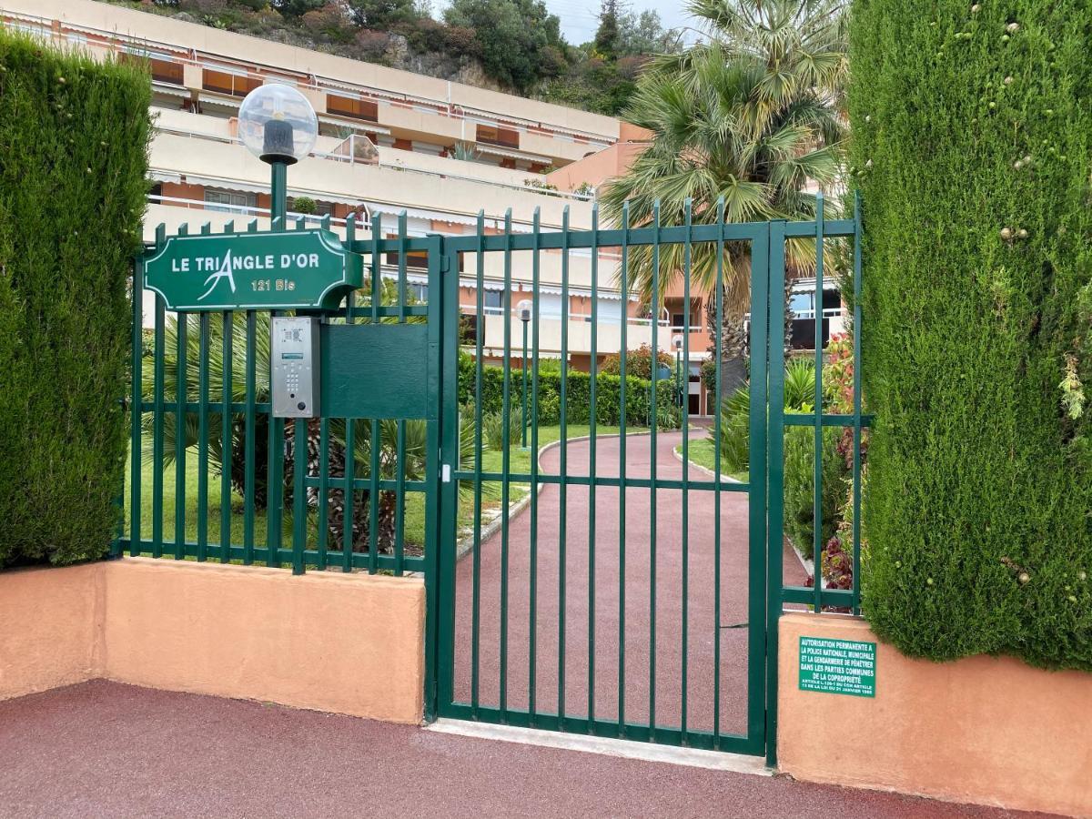 Superbe 2P Vue Mer, Ensoleille, Piscine Roquebrune-Cap-Martin Zewnętrze zdjęcie