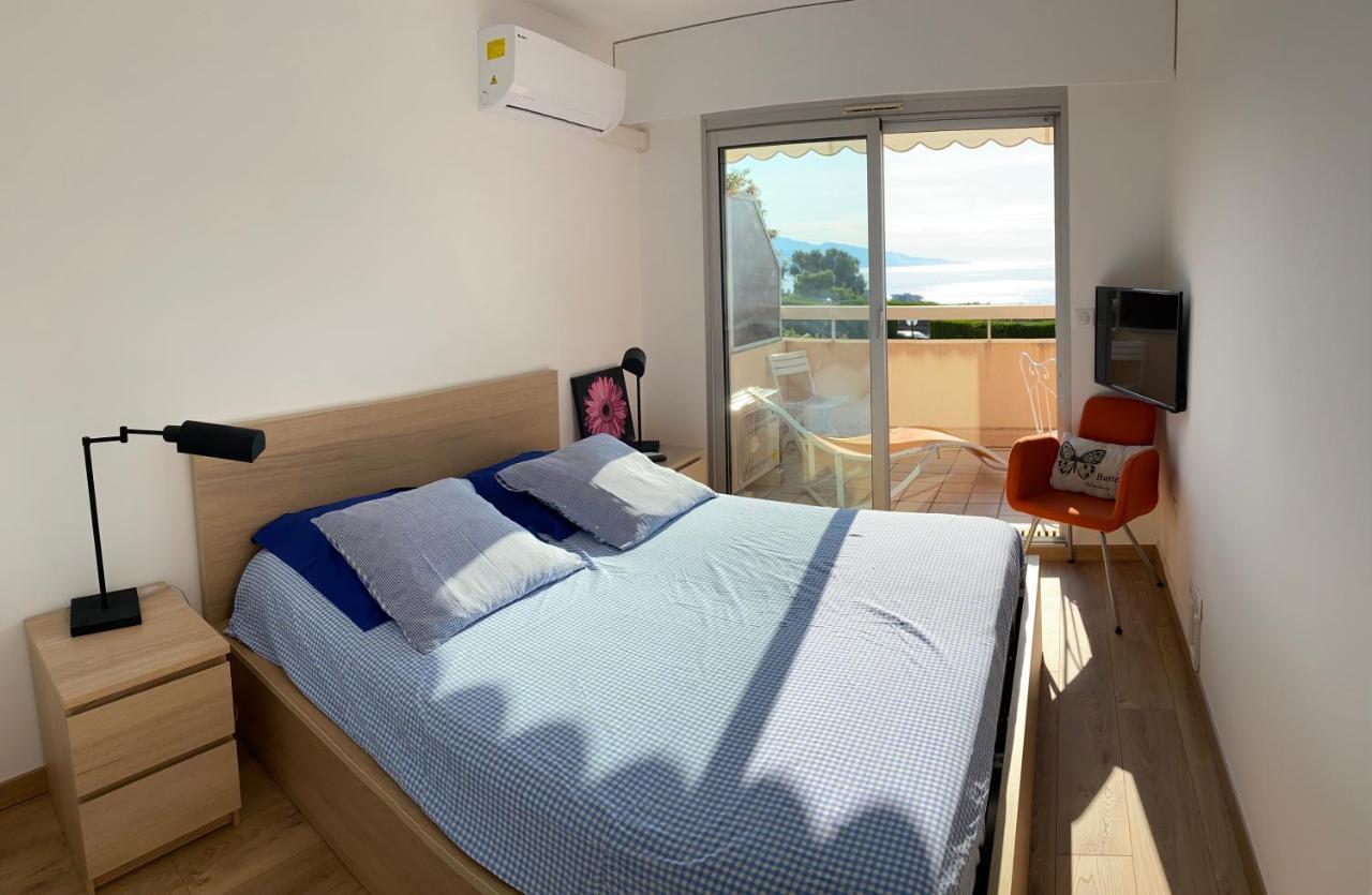 Superbe 2P Vue Mer, Ensoleille, Piscine Roquebrune-Cap-Martin Zewnętrze zdjęcie